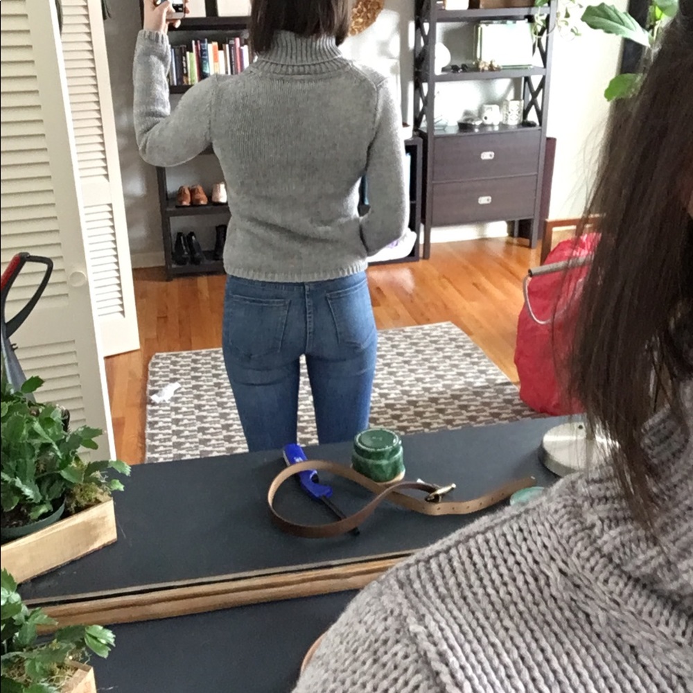 J. Crew Cotton-Cashmere Knit Turtleneck Sweater - Picture 5 of 5